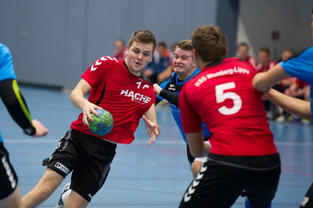 m1  HSG Blomberg-Lippe  -  Handball Bad Salzuflen