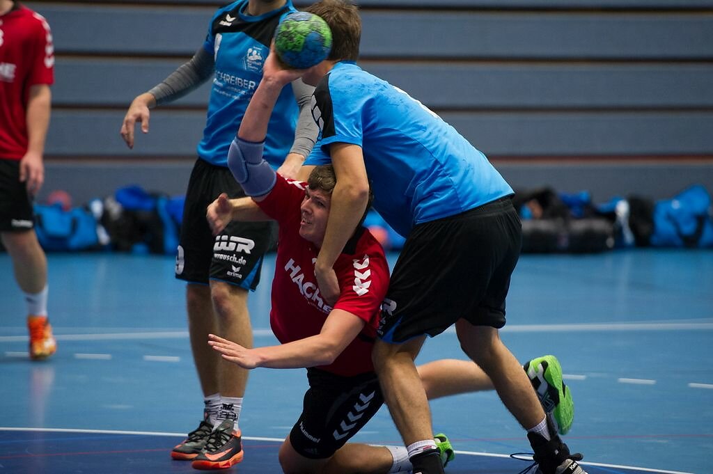 m1  HSG Blomberg-Lippe  -  Handball Bad Salzuflen