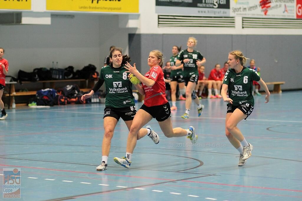 w2  HSG Blomberg-Lippe II  -  HSG UNION 92 Halle