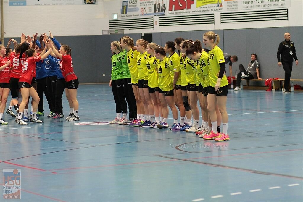 jblh (wA1)  HSG Blomberg-Lippe  -  Frankfurter Handball-Club