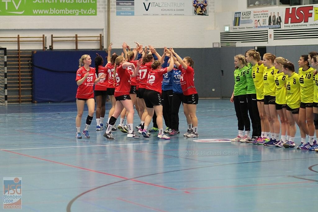 jblh (wA1)  HSG Blomberg-Lippe  -  Frankfurter Handball-Club