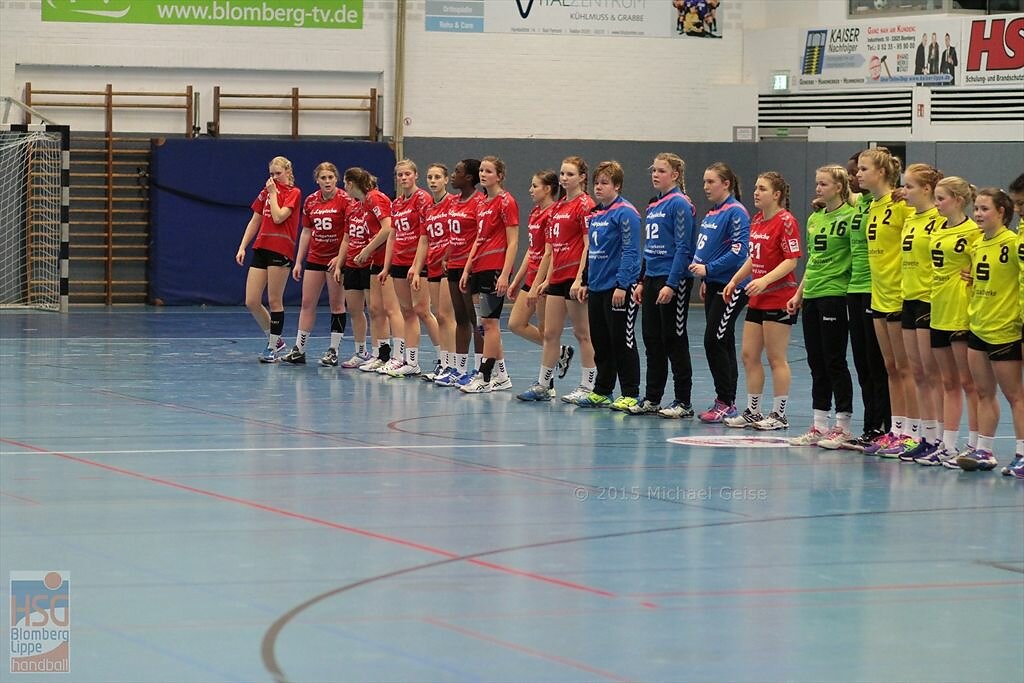 jblh (wA1)  HSG Blomberg-Lippe  -  Frankfurter Handball-Club