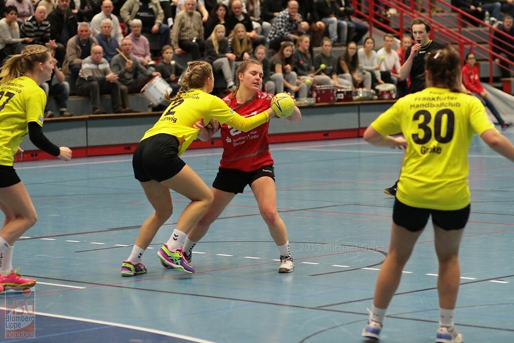 jblh (wA1)  HSG Blomberg-Lippe  -  Frankfurter Handball-Club