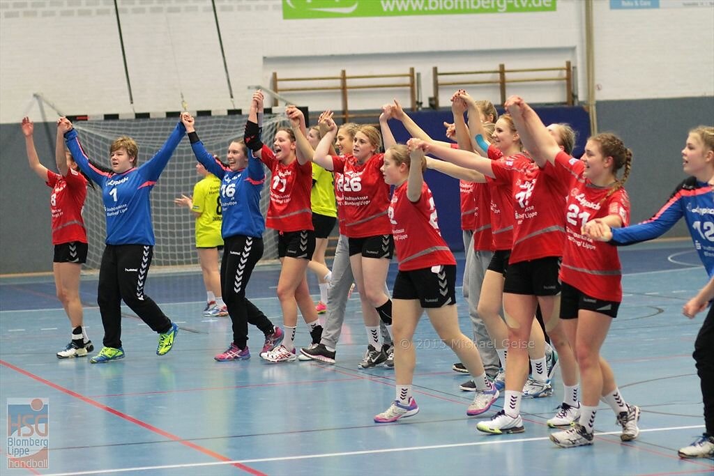 jblh (wA1)  HSG Blomberg-Lippe  -  Frankfurter Handball-Club