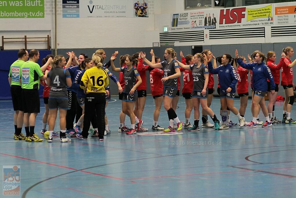 w2  HSG Blomberg-Lippe II  -  SG Handball Bad Salzuflen