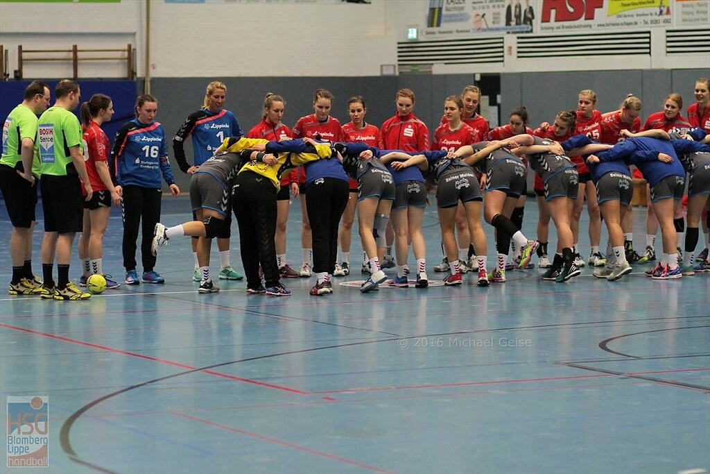 w2  HSG Blomberg-Lippe II  -  SG Handball Bad Salzuflen