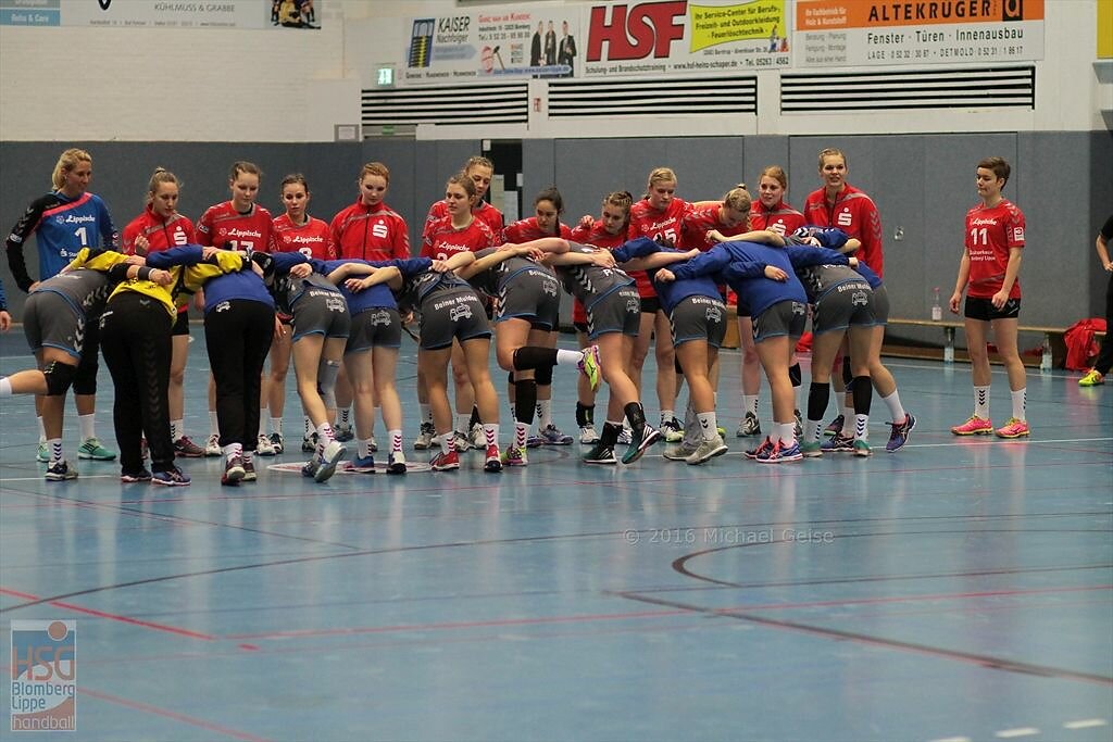 w2  HSG Blomberg-Lippe II  -  SG Handball Bad Salzuflen