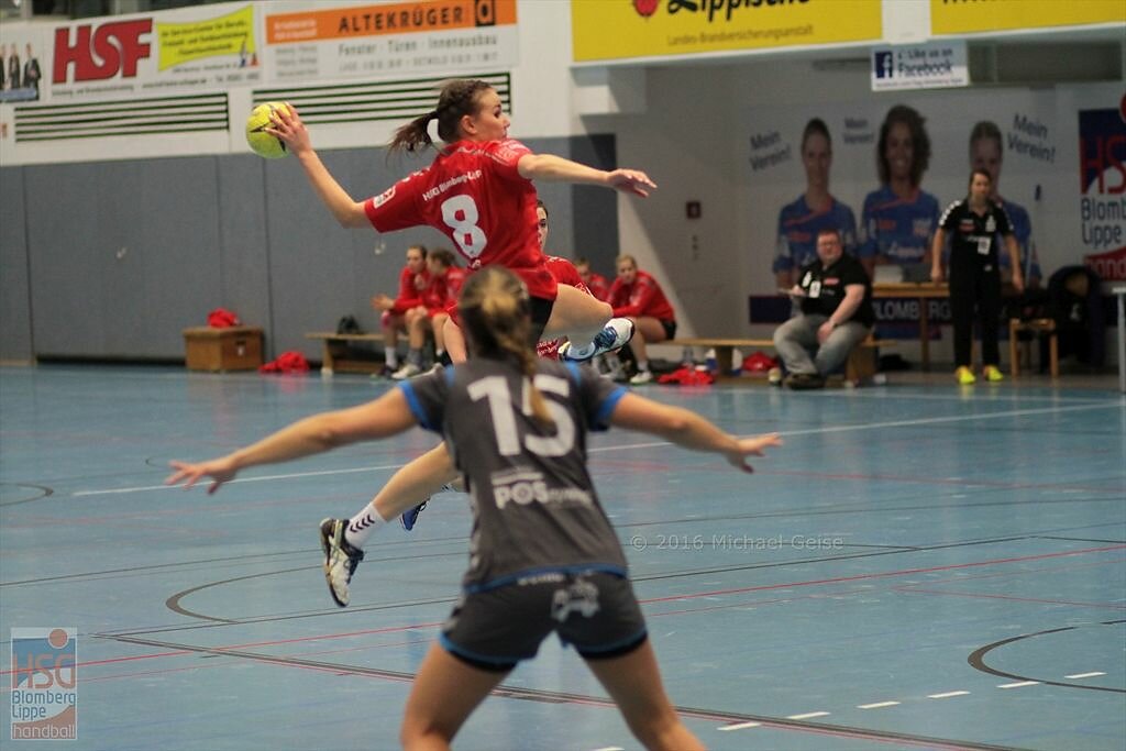 w2  HSG Blomberg-Lippe II  -  SG Handball Bad Salzuflen