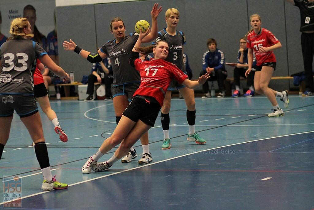 w2  HSG Blomberg-Lippe II  -  SG Handball Bad Salzuflen