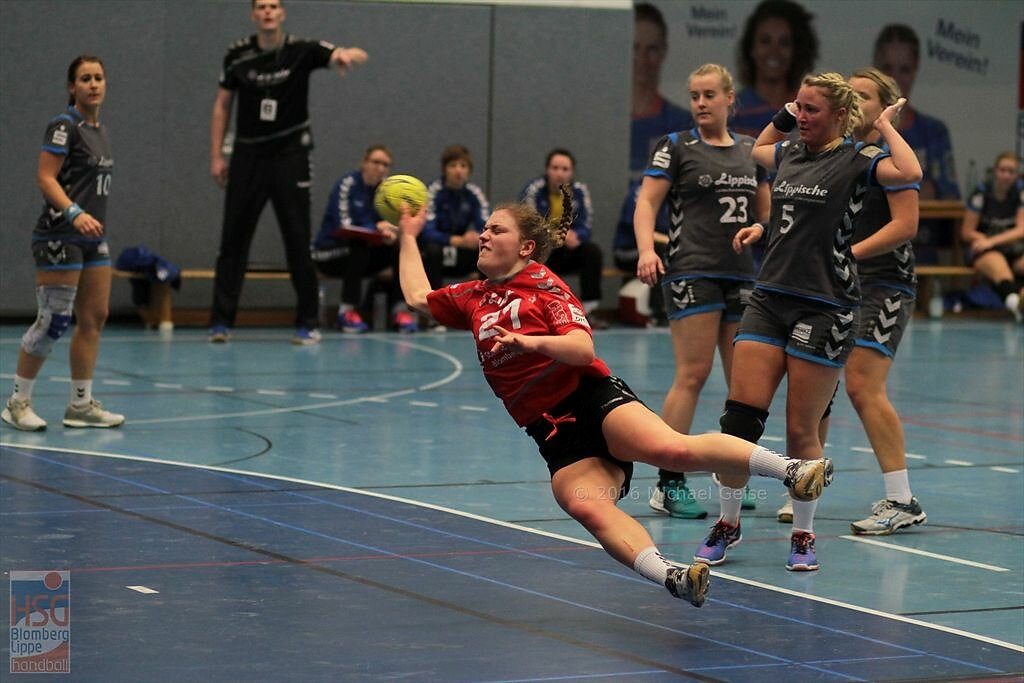 w2  HSG Blomberg-Lippe II  -  SG Handball Bad Salzuflen