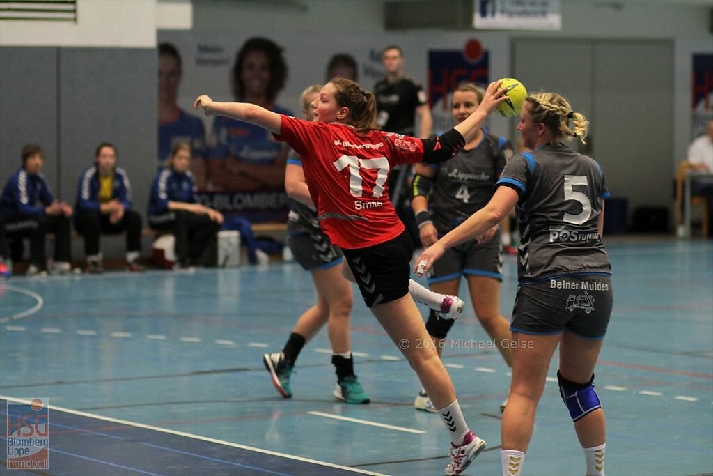 w2  HSG Blomberg-Lippe II  -  SG Handball Bad Salzuflen