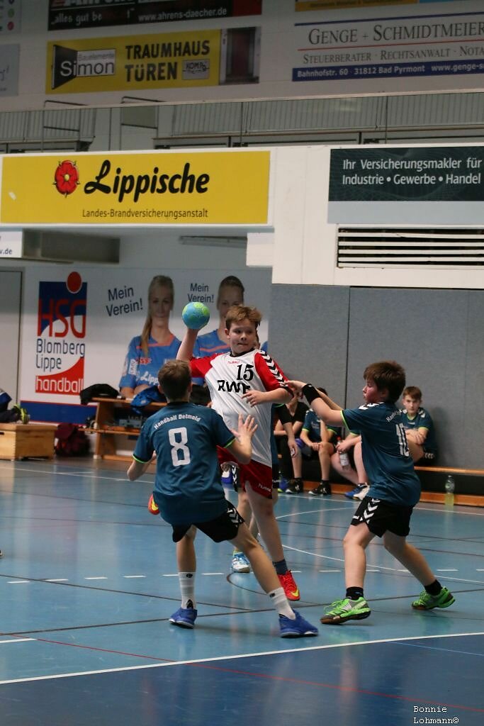 mD  HSG Blomberg-Lippe  -  SG Handball Detmold 1