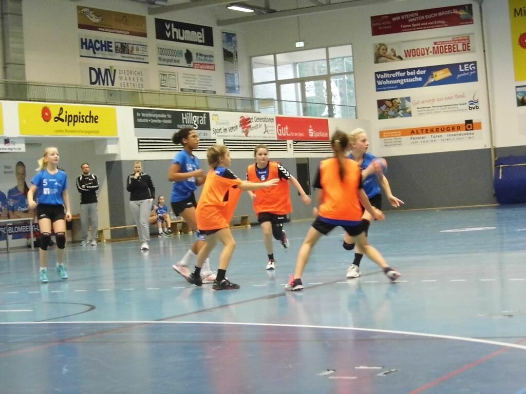 wD2 HSG Blomberg-Lippe - Handball Lemgo1