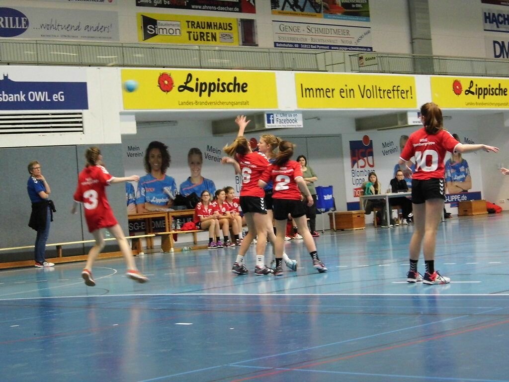 wD1 HSG Blomberg-lippe - HSG Handball Lemgo 1