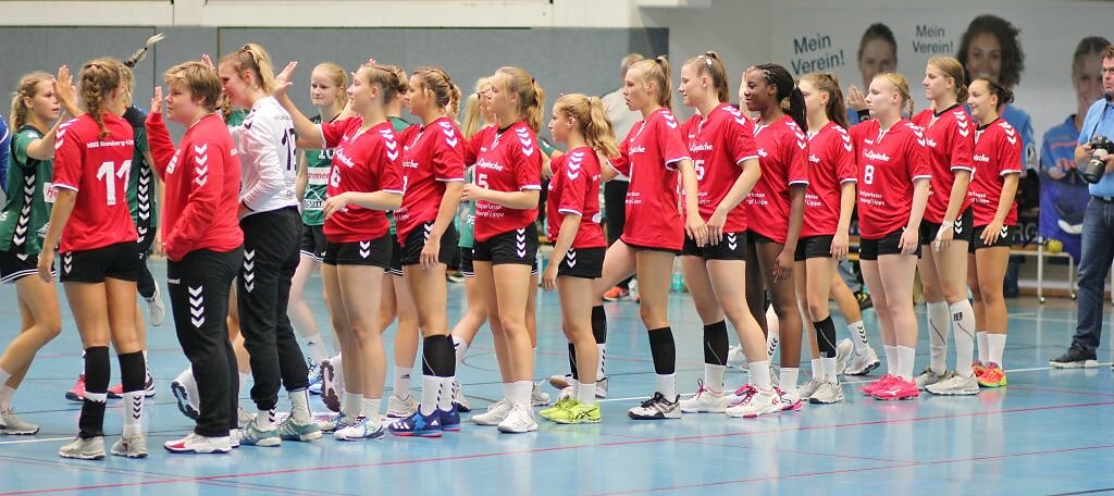 w2 Vorbereitungsturnier HSG Blomberg-Lippe - Eintracht Hildesheim - HSV Minden-Nord