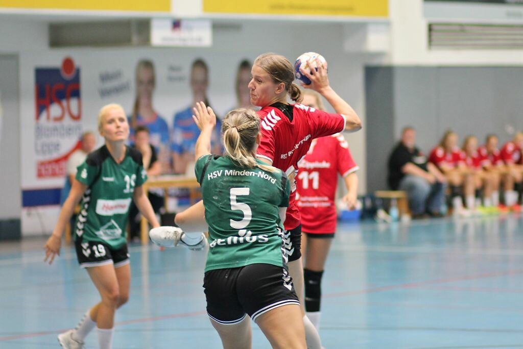 w2 Vorbereitungsturnier HSG Blomberg-Lippe - Eintracht Hildesheim - HSV Minden-Nord