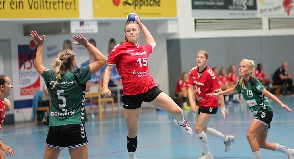 w2 Vorbereitungsturnier HSG Blomberg-Lippe - Eintracht Hildesheim - HSV Minden-Nord