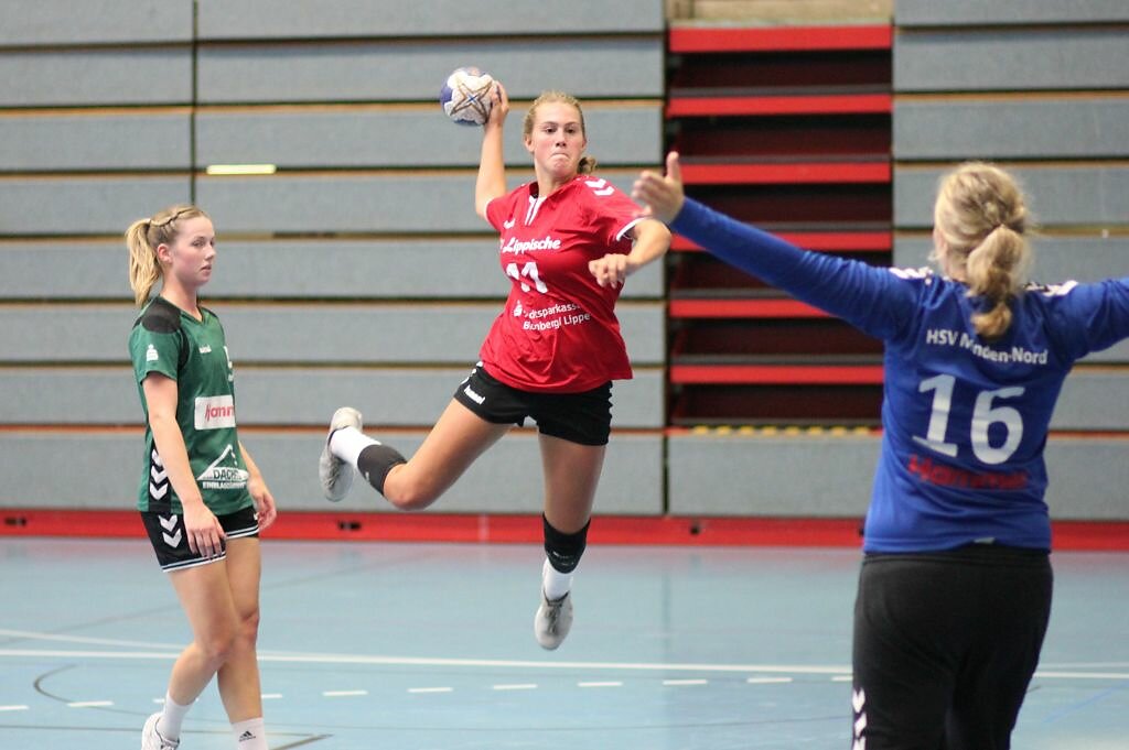 w2 Vorbereitungsturnier HSG Blomberg-Lippe - Eintracht Hildesheim - HSV Minden-Nord