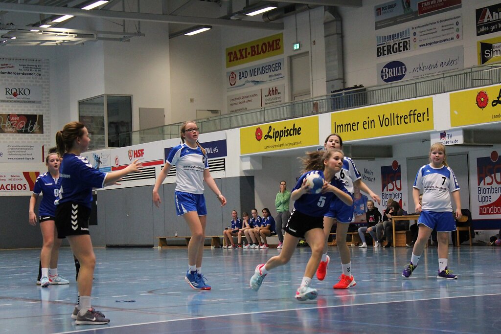 wD3 HSG Blomberg-Lippe - TSV Bösingfeld