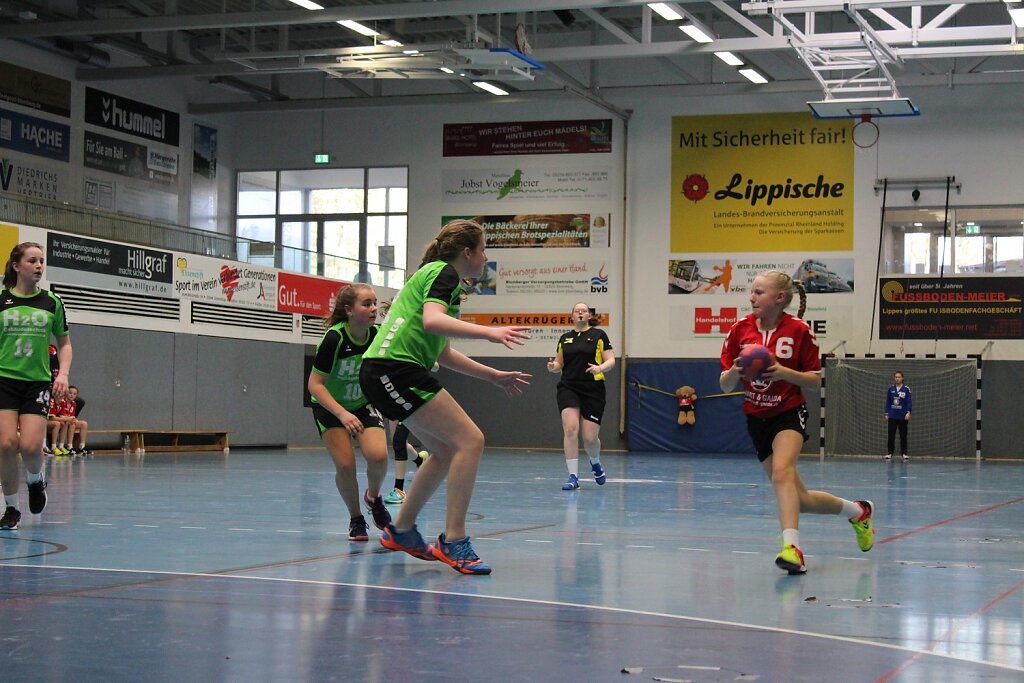 Final 4 und Kreismeisterehrung wD1 HSG Blomberg-Lippe