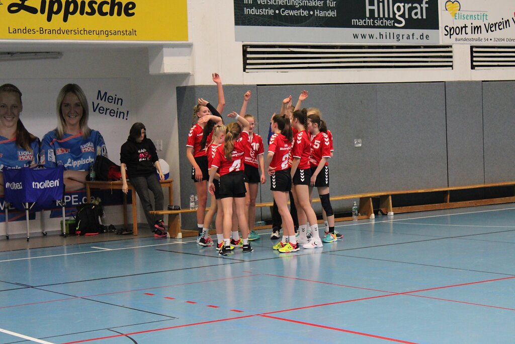 Final 4 und Kreismeisterehrung wD1 HSG Blomberg-Lippe