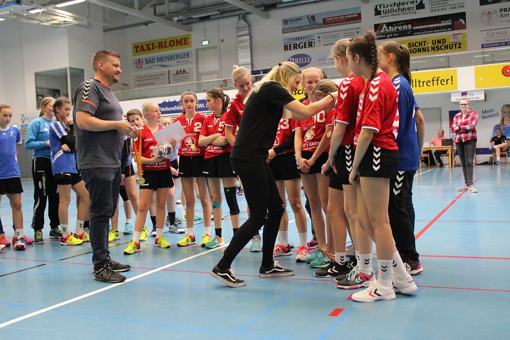 Final 4 und Kreismeisterehrung wD1 HSG Blomberg-Lippe