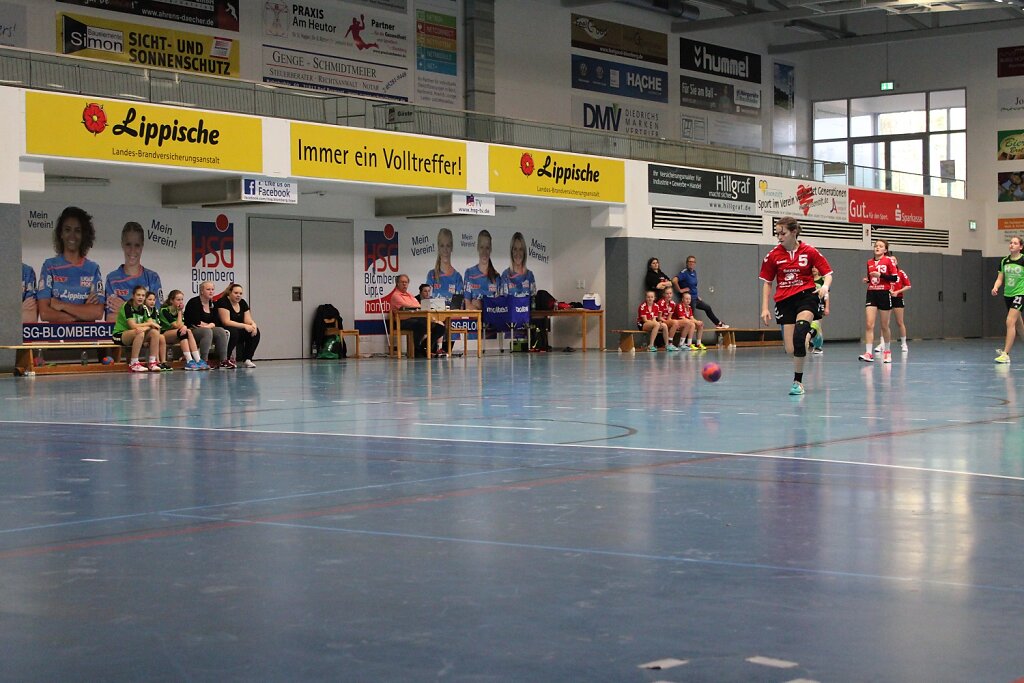 Final 4 und Kreismeisterehrung wD1 HSG Blomberg-Lippe