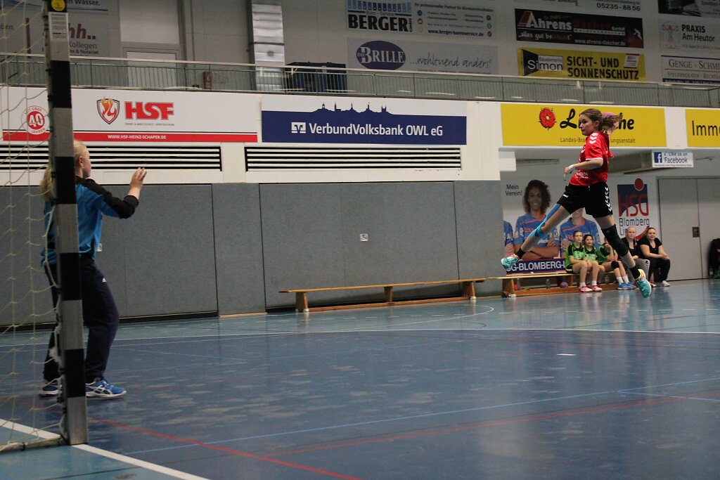 Final 4 und Kreismeisterehrung wD1 HSG Blomberg-Lippe